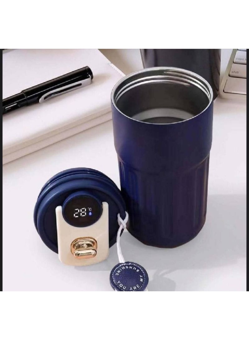 Thermal Mug with Digital Temperature Display and Strap Handle - Image 2